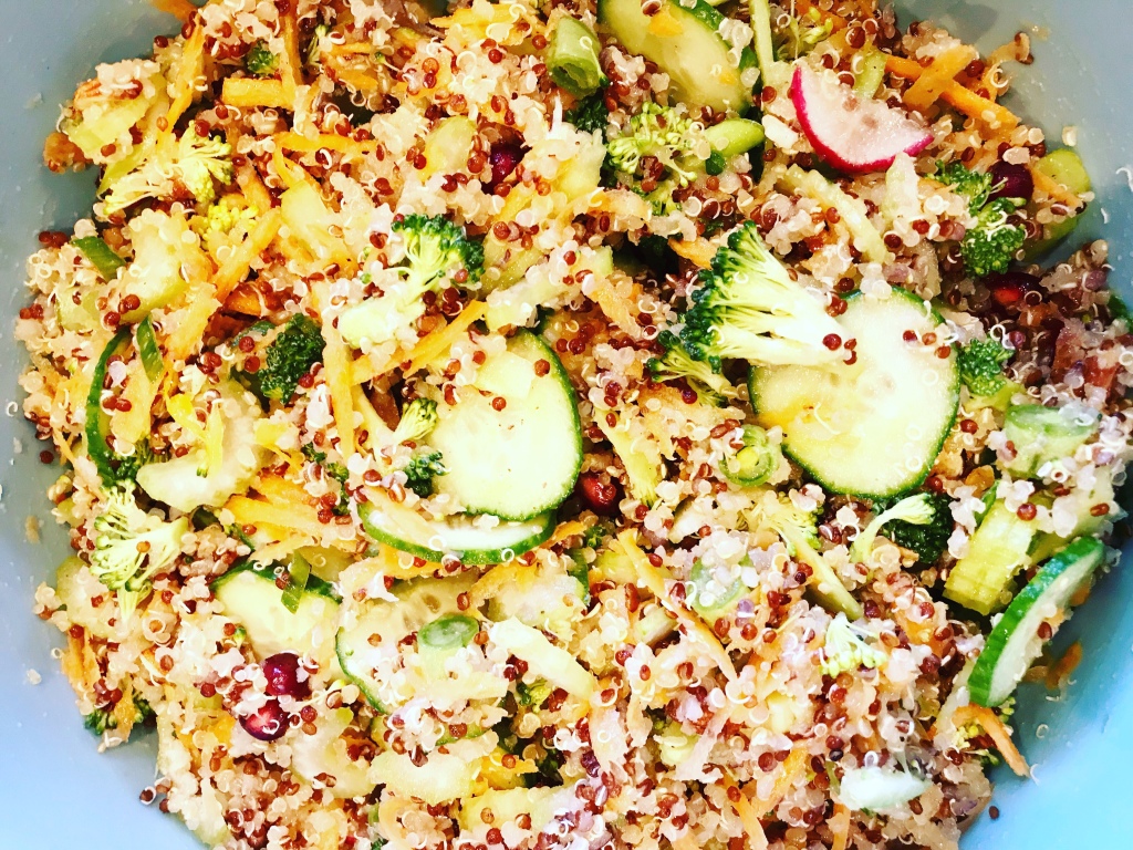 Crunchy & Delicious Quinoa Salad